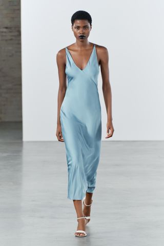 Satin Slip Dress