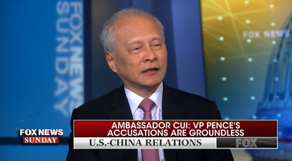 China's U.S. Ambassador Cui Tiankai on Fox