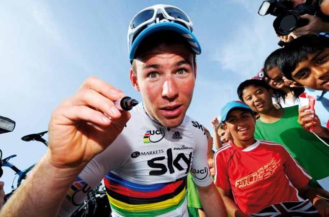 Mark Cavendish was in high demand at the Tour of Qatar