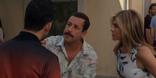 Adam Sandler and Jennifer Aniston in Murder Mystery