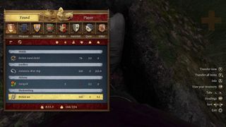 Kingdom Come Deliverance 2 broken silver axe in grave inventory menu