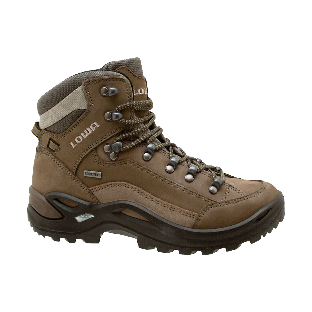 Lowa Renegade Mid GTX boot on a white background