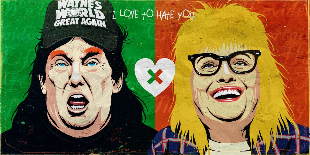 Party on Trump! Party on Hillary!