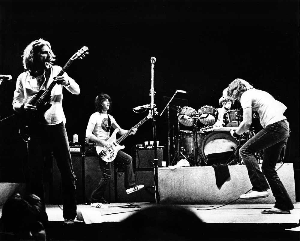 Eagles onstage in 1977