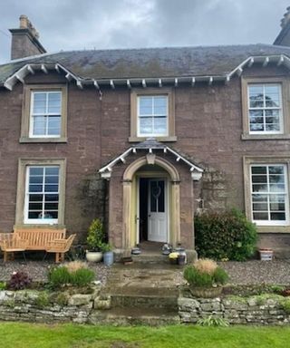 A B listed building with new sash windows