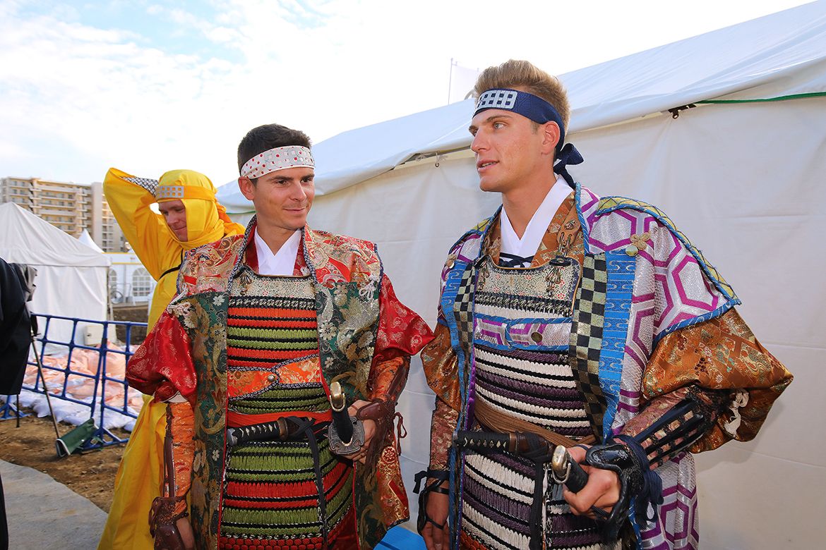 Marcel Kittel and Warren Barguil