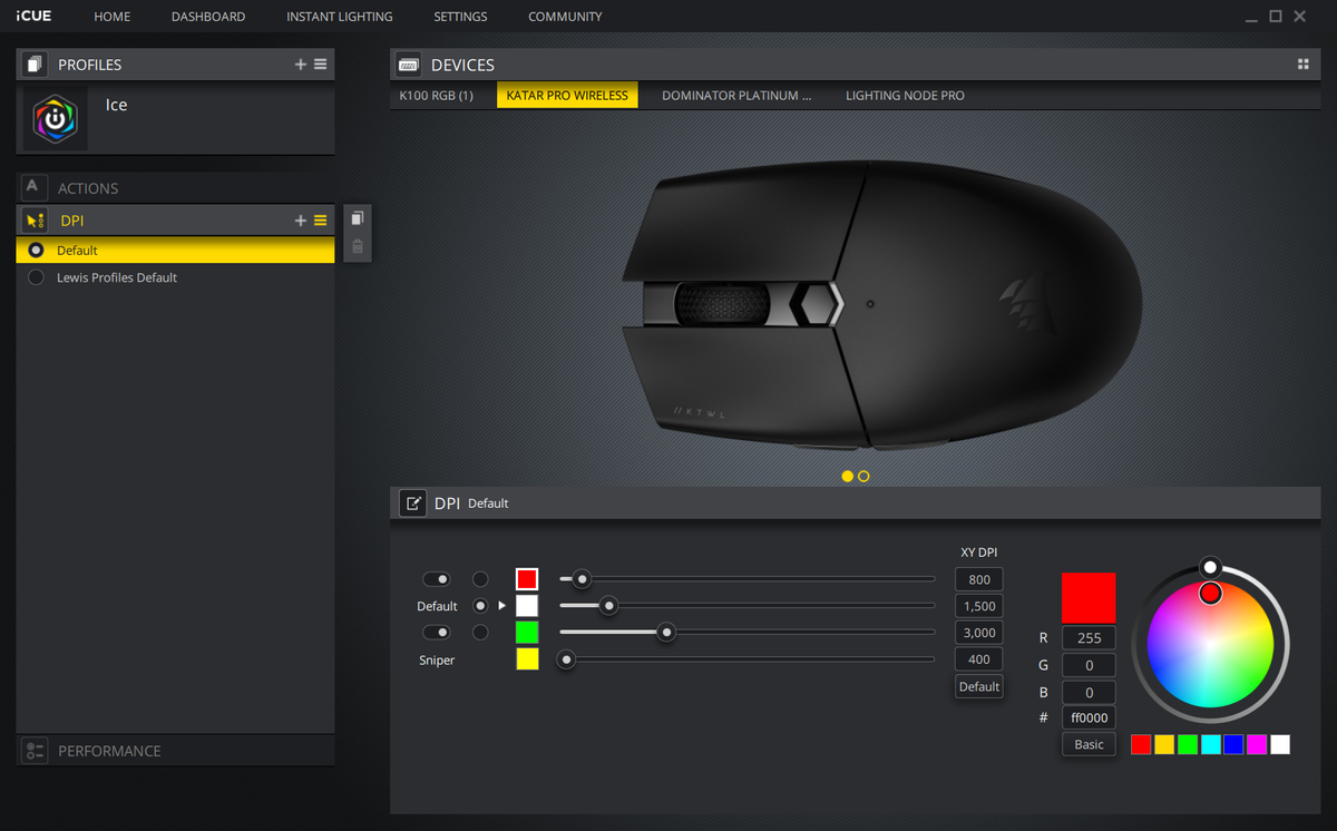 Corsair Katar Pro Wireless
