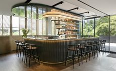 The bar at Plum & Toro, Singapore