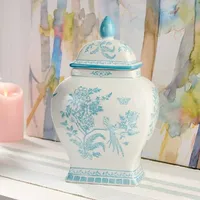 Mrs. H by Dee Hilfiger Porcelain Ginger Jar Mrs. H by Dee Hilfiger Porcelain Ginger Jar