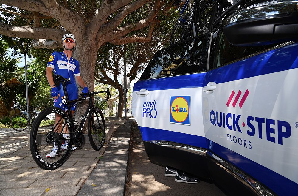 Fabio Sabatini (Quick-Step Floors) ahead of stage 5 of the Giro d'Italia