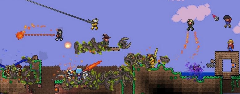 Terraria sells 432,000 in one month, hardcore mode 