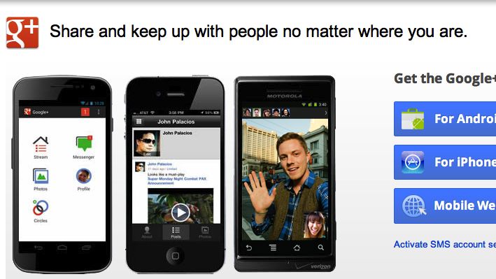 Google+ gets upgraded iPhone app