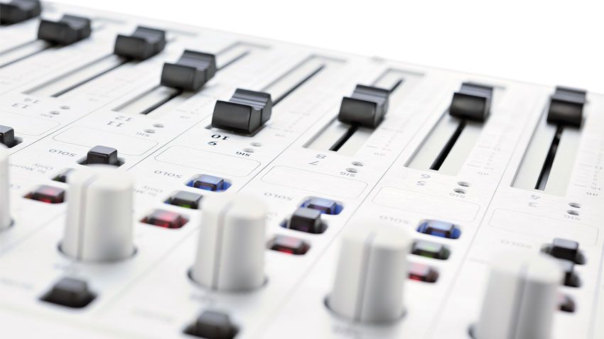 The knobs and switches are very positive in operation and the faders are wonderfully smooth through their whole travel