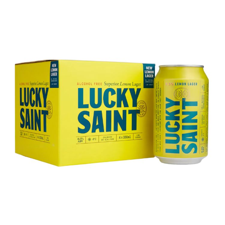 Lucky Saint, Lucky Saint Alcohol Free Superior Lemon Lager