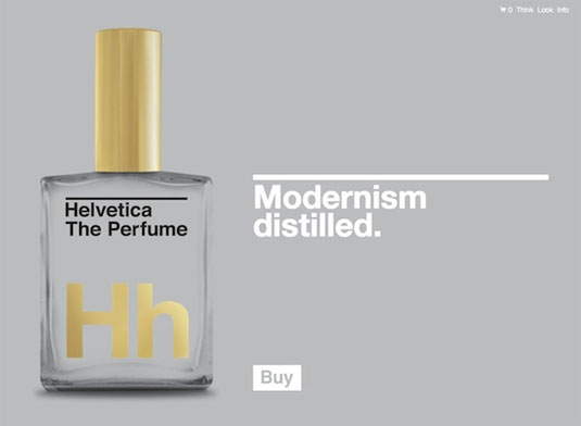 Helvetica perfume