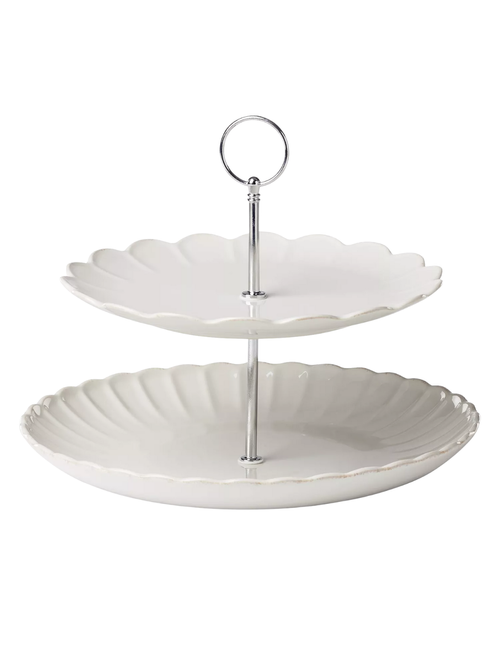 French Perle Tiered Stand