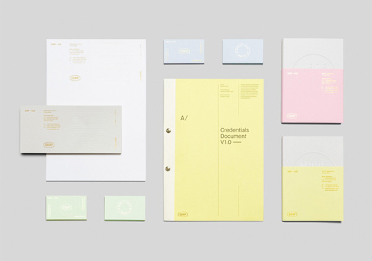 Agency branding brings pastel colours bang up to date | Creative Bloq