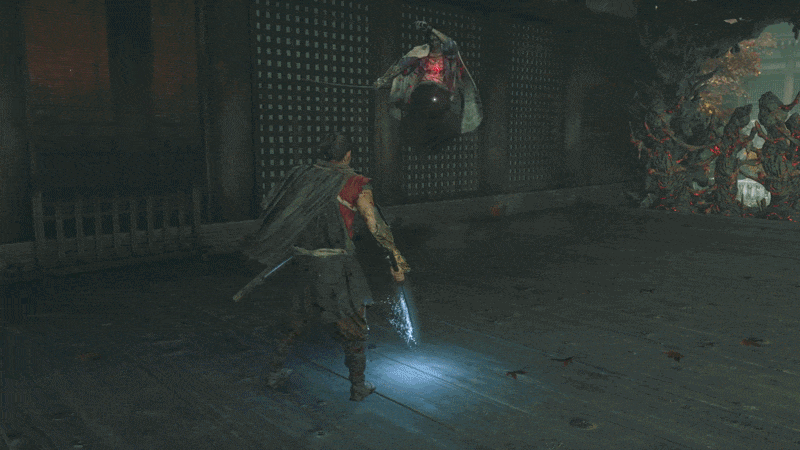 GIF of Onimusha: Way of the Sword combat