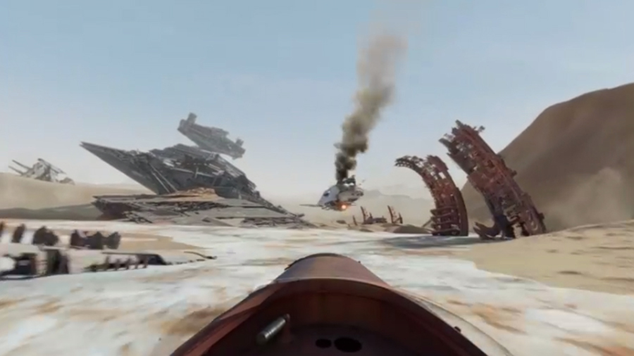 Star Wars 360-degree video