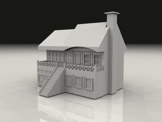 Free 3D models: House