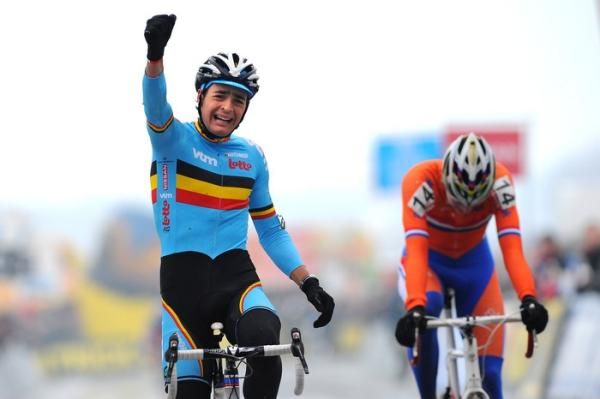 Wietse Bosmans (Belgium) takes the sprint.