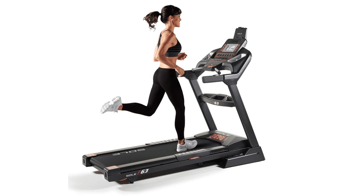 Save 800 on the Sole F63 heavy duty treadmill for running indoors