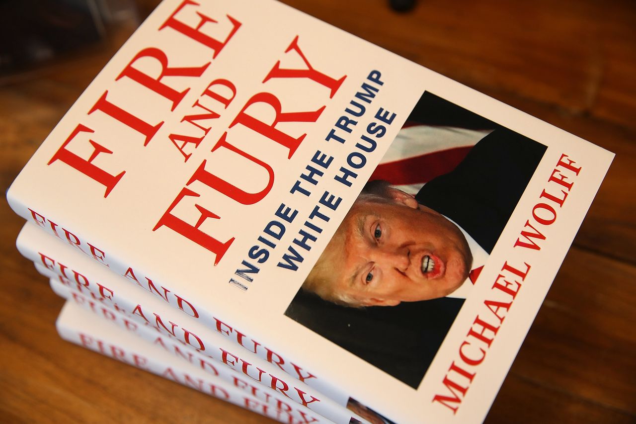 The cover of &amp;#039;Fire and Fury&amp;#039;