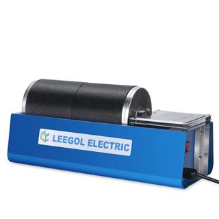 Leegol Electric Rock Tumbler Double Drum on a white background