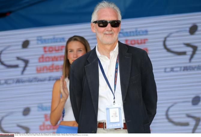 UCI President Brian Cookson at 2014 Tour Down Under
