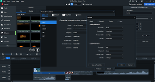 ACDSee Luxea Video Editor's export options