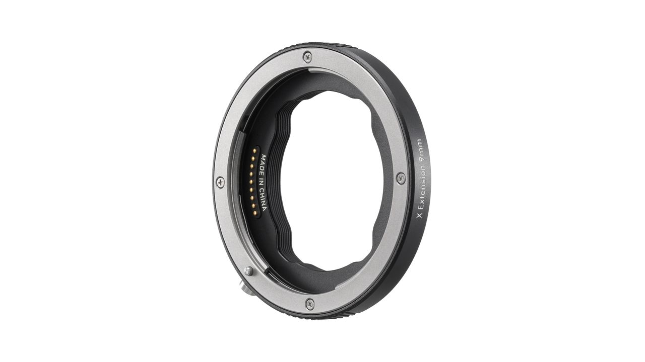 Hasselblad X Extension Tube against a white background