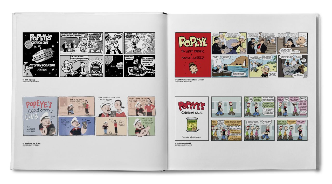 Popeye Variations: Not Yer Pappy's Comics an' Art Book