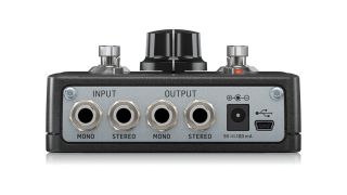 View of TC Electronic Ditto X2 inputs and outputs