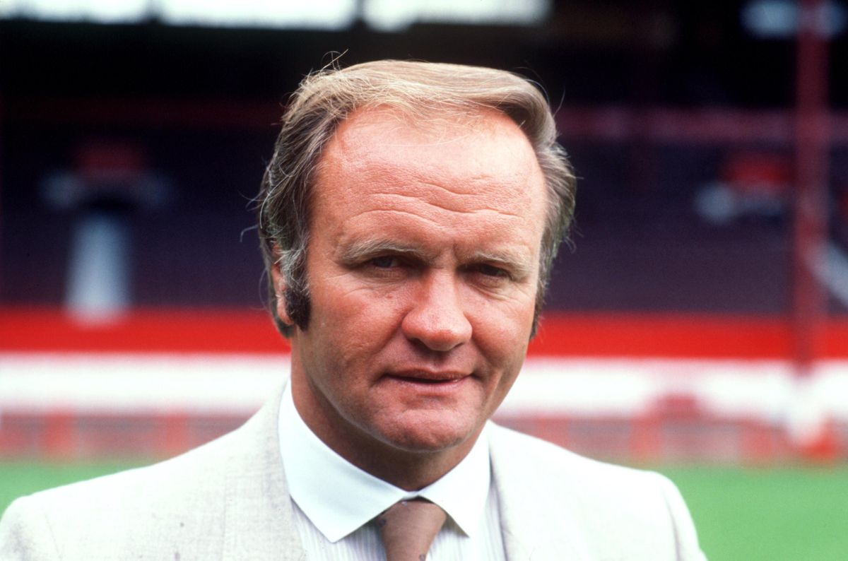 Manchester United manager Ron Atkinson, 1983