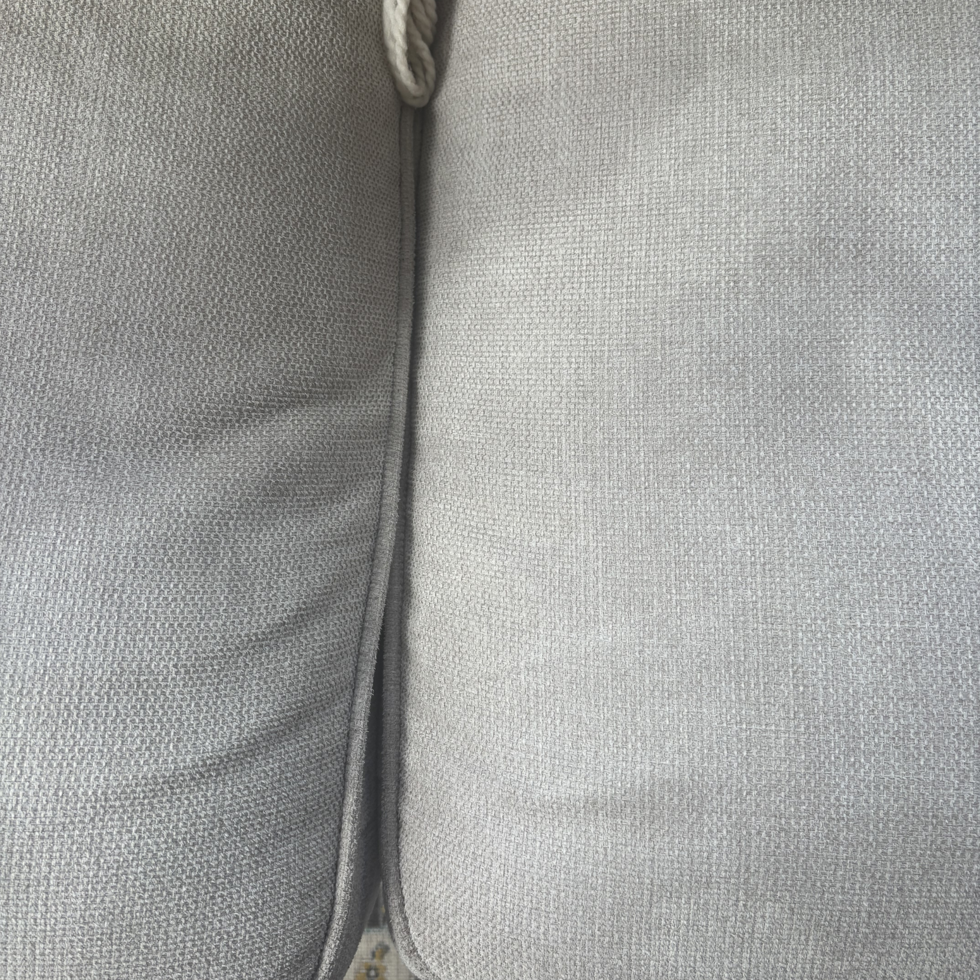 cream sofa after using VAX Platinum SmartWash