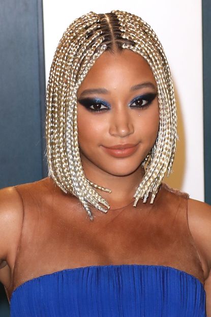 Amandla Stenberg’s Blonde Bob 