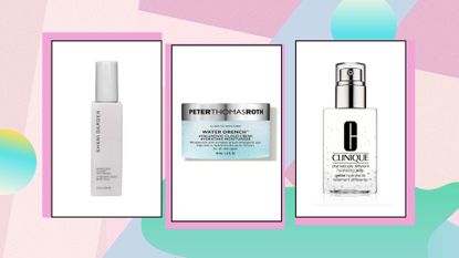 selection of the best moisturizers for oily skin from Shani Darden, Peter Thomas Roth and Clinique