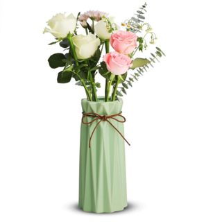 mint green modern vase 