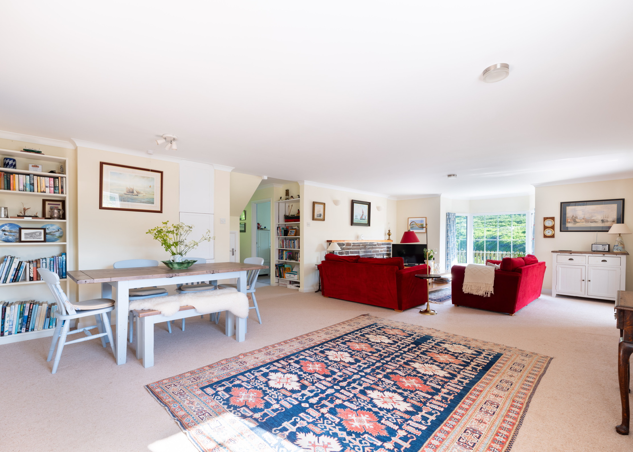 Images of the glorious cove-side home of Tregwyn in Cornwall