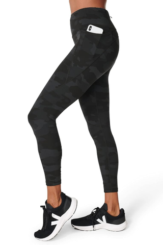 Sweaty Betty Womens Power 7/8 Workout Leggings with Side Pockets (Were $100) 