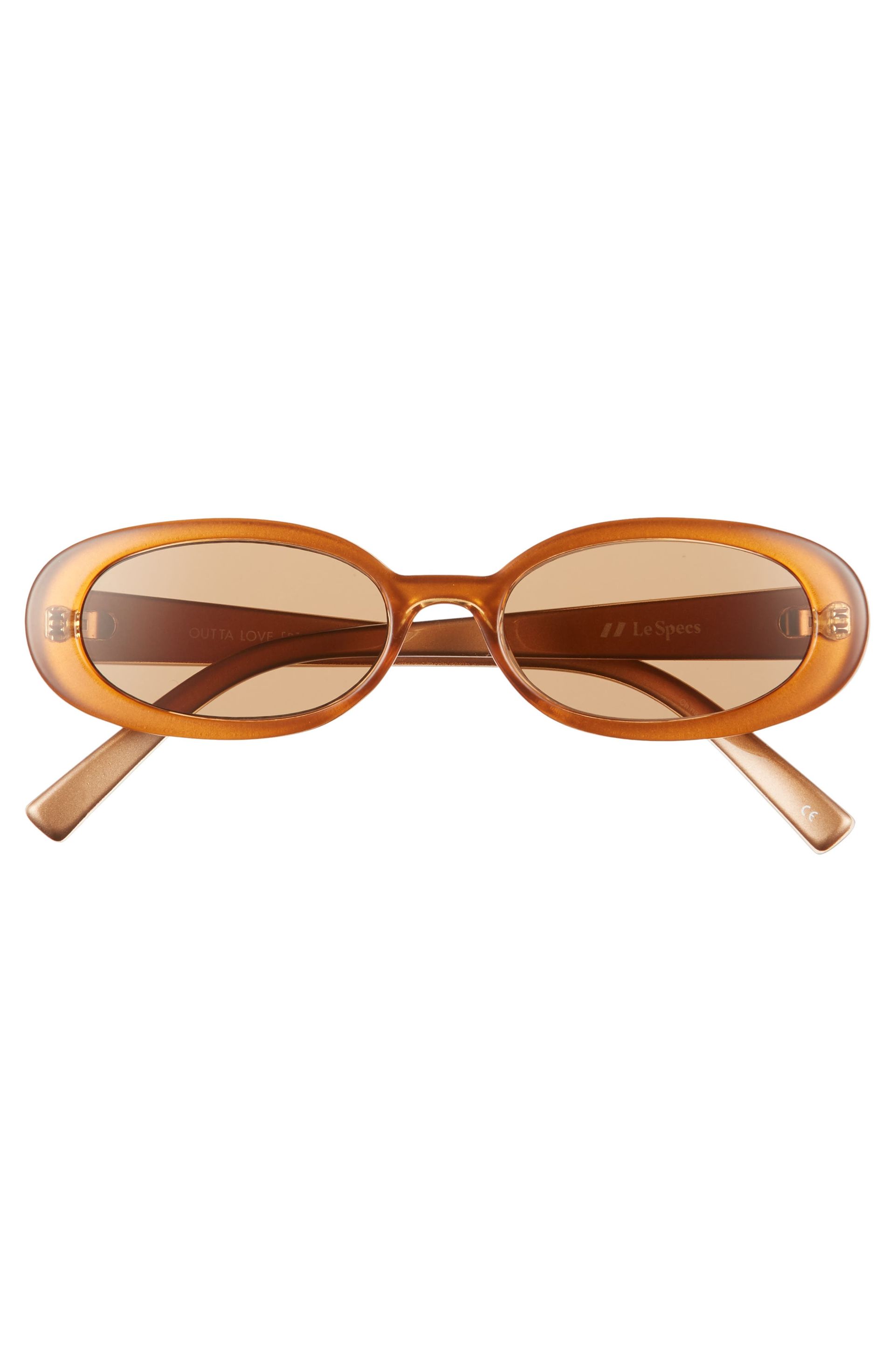 Le Specs, Outta Love 51mm Oval Sunglasses