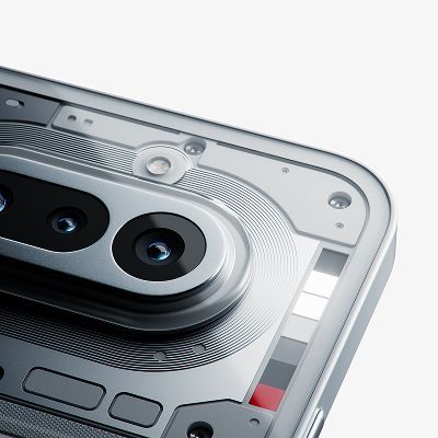 The Glyph Bar on the Nothing Phone (4a)