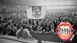 A Rush audience in 1977