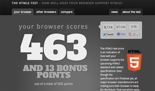 HTML5 Test homepage