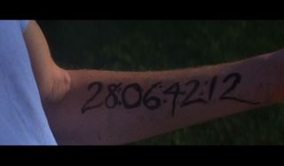 Donnie Darko the infamous timestamp written on his arm