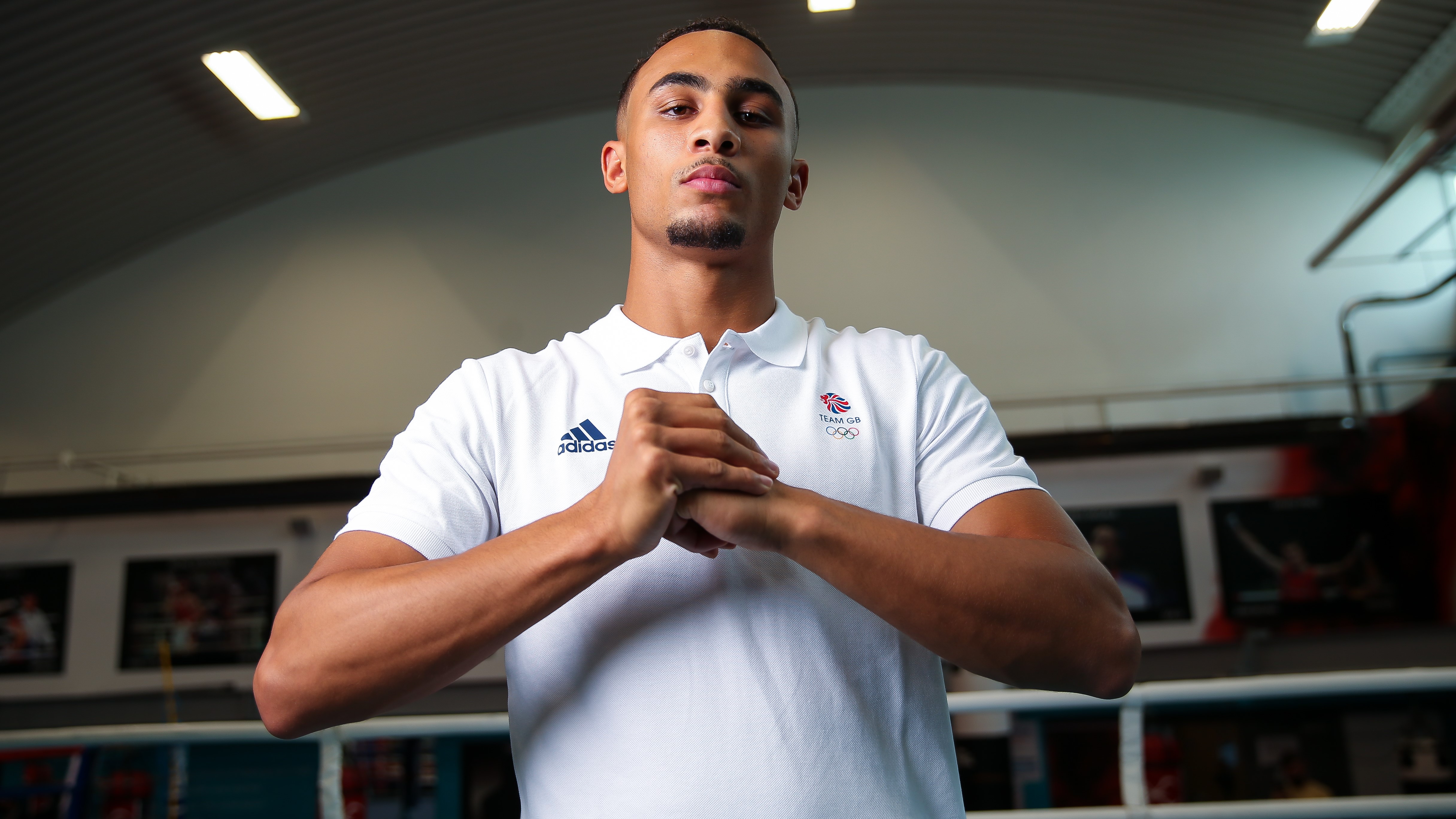Team GB's Ben Whittaker is one of the favorites in the men's light heavyweight division