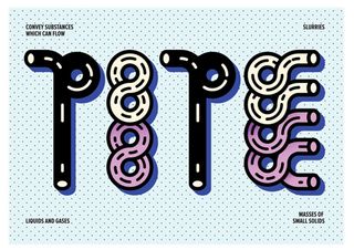 YWFT Pipe font