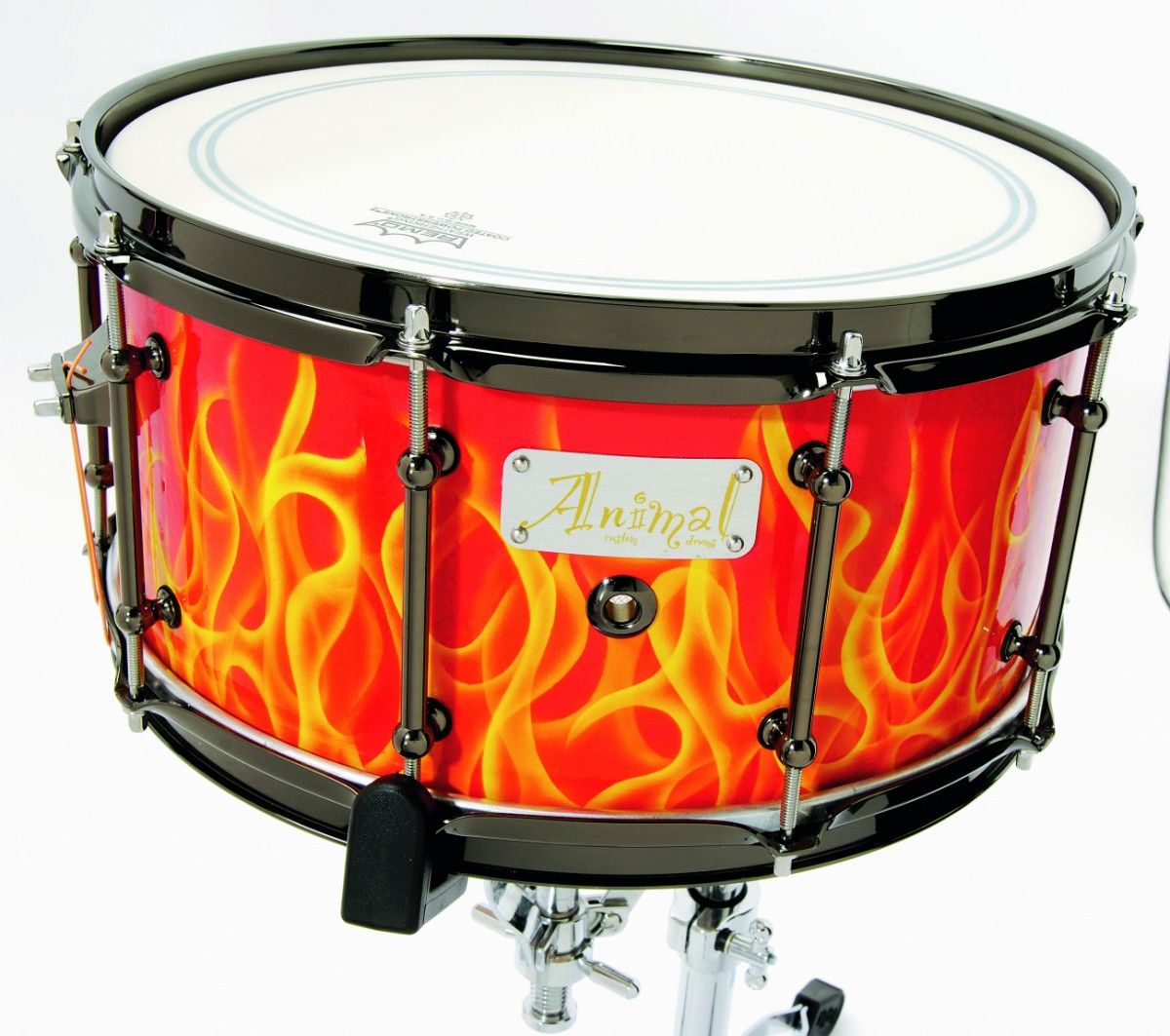 The snare has a proper, deep snare bed.
