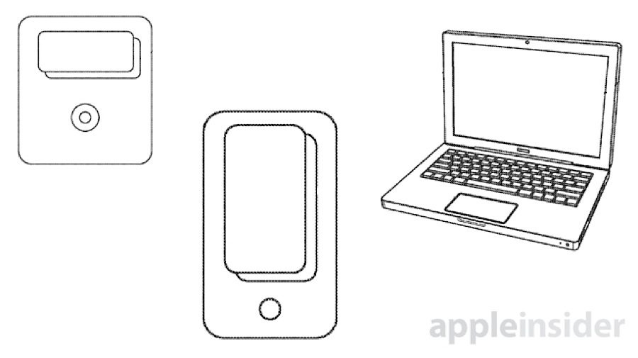 Apple curved touch sensor patent