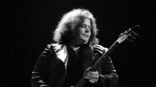 Leslie West onstage in 1973